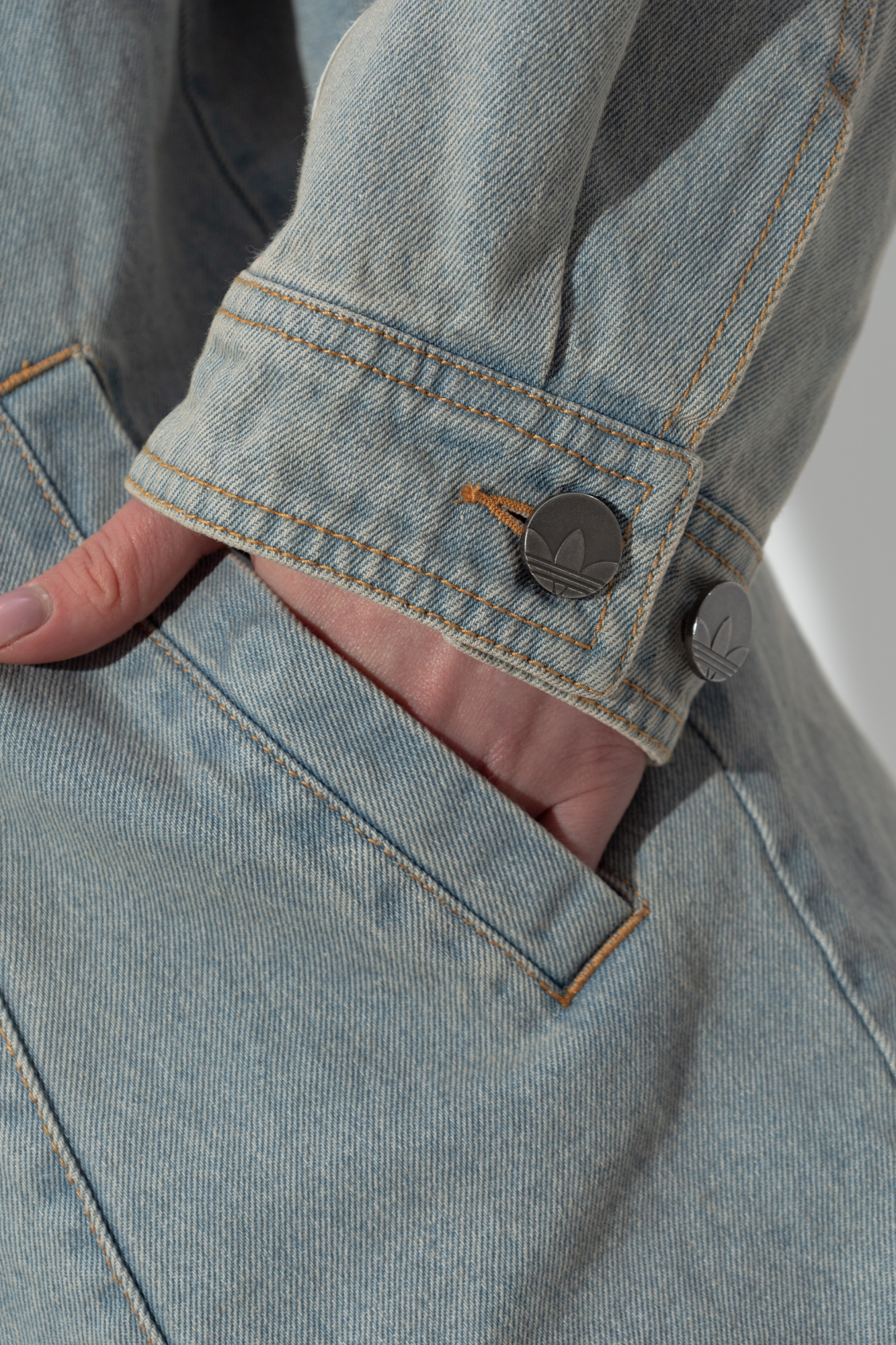 ADIDAS Originals Denim jacket in oversize style | Women's
